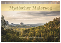 Mystischer Malerweg (Tischkalender 2024 DIN A5 quer), CALVENDO Monatskalender