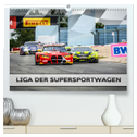 Liga der Supersportwagen (hochwertiger Premium Wandkalender 2024 DIN A2 quer), Kunstdruck in Hochglanz