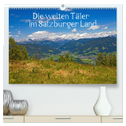 Die weiten Täler im Salzburger Land (hochwertiger Premium Wandkalender 2024 DIN A2 quer), Kunstdruck in Hochglanz