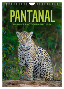 Pantanal Wildlife Photography (Wall Calendar 2024 DIN A4 portrait), CALVENDO 12 Month Wall Calendar