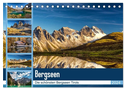 Tiroler Bergseen (Tischkalender 2024 DIN A5 quer), CALVENDO Monatskalender