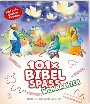 James, Bethan. 101 x Bibelspass - Weihnachten - Rätseln - Malen - Finden. Deutsche Bibelges., 2025.
