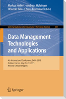 Data Management Technologies and Applications