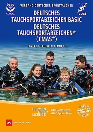 Bredebusch, Peter. Deutsches Tauchsportabzeichen Basic / Deutsches Tauchsportabzeichen * (CMAS*) - Einfach tauchen lernen. Delius Klasing Vlg GmbH, 2023.