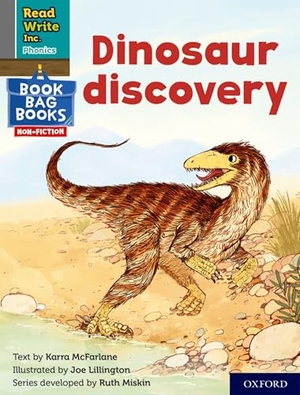 Mcfarlane, Karra. Read Write Inc. Phonics: Dinosaur discovery (Grey Set 7 NF Book Bag Book 12). Oxford University Press, 2022.