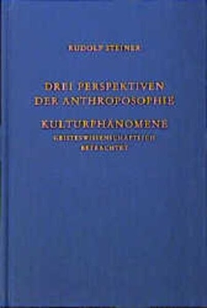 Steiner, Rudolf. Drei Perspektiven der Anthroposophie. Kulturphänomene geisteswissenschaftlich betrachtet - Zwölf Vorträge, Dornach 1923. Steiner Verlag, Dornach, 1990.