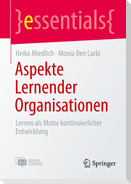 Aspekte Lernender Organisationen