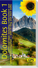 Dolomites Sunflower Walking Guide Vol 1 - North and West
