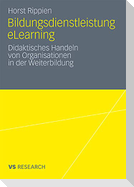 Bildungsdienstleistung eLearning