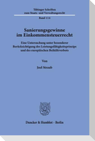 Sanierungsgewinne im Einkommensteuerrecht