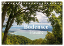 Bodensee Träume (Tischkalender 2024 DIN A5 quer), CALVENDO Monatskalender