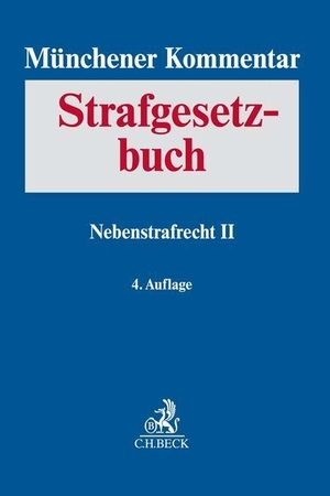 Erb, Volker / Jürgen Schäfer et al (Hrsg.). Münchener Kommentar zum Strafgesetzbuch  Bd. 8: Nebenstrafrecht II - Strafvorschriften aus: MarkenG, UrhG, UWG, GeschGehG, AO, SchwArbG, AÜG, BetrVG, AktG, AWG, BauFoSiG, BörsG, DepotG, GenG, GewO, GmbHG, HGB, InsO, KWG, SanktDG, WpHG, TTDSG, TMG. C.H. Beck, 2023.