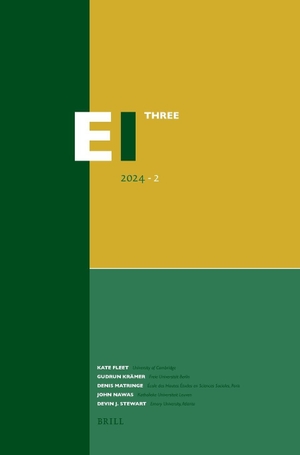 Na. Encyclopaedia of Islam - Three 2024-2. Koninklijke Brill BV, 2025.