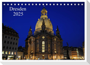 Dresden 2025 (Tischkalender 2025 DIN A5 quer), CALVENDO Monatskalender