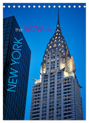 New York - the WOW-city (Tischkalender 2025 DIN A5 hoch), CALVENDO Monatskalender