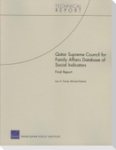 Qatar Supreme Council for Family Affairs Database of Social Indicators