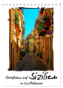 Dorfleben auf Sizilien (Tischkalender 2025 DIN A5 hoch), CALVENDO Monatskalender