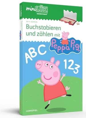 miniLÜK. Kindergarten/Vorschule Set Buchstabieren und zählen mit Peppa Pig. Westermann Lernwelten, 2024.