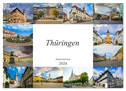 Thüringen Impressionen (Wandkalender 2024 DIN A2 quer), CALVENDO Monatskalender