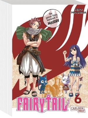 Mashima, Hiro. Fairy Tail Massiv 6 - 3-in-1-Edition voller rasanter Abenteuer der stärksten Magier der Welt. Carlsen Verlag GmbH, 2023.