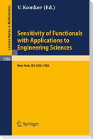 Sensitivity of Functionals with Applications to Engineering Sciences