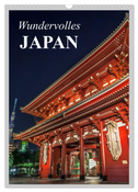 Wundervolles Japan (Wandkalender 2024 DIN A3 hoch), CALVENDO Monatskalender