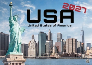 GP-Fever. de (Hrsg.). USA - eine Reise durch die Vereinigten Staaten - dem Land der unbegrenzten Möglichkeiten - 2027 - Kalender DIN A3 - Der Wandkalender mit den schönsten USA-Motiven für das Jahr 2027 im Format DIN A3 (ca. 42 x 30 cm)!. GP-Fever.de, 2026.