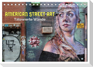 American Street Art - tätowierte Wände (Tischkalender 2024 DIN A5 quer), CALVENDO Monatskalender