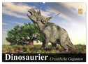 Dinosaurier. Urzeitliche Giganten (Wandkalender 2024 DIN A2 quer), CALVENDO Monatskalender