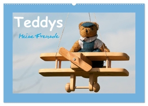Bölts, Meike. Teddys Meine Freunde (Wandkalender 2024 DIN A2 quer), CALVENDO Monatskalender - Bezaubernde Teddybären fotografiert mit viel Liebe zum Detail. Calvendo Verlag, 2023.