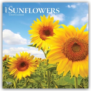 Publishers, Browntrout. Sunflowers - Sonnenblumen 2027 - 16-Monatskalender - Original BrownTrout-Kalender [Mehrsprachig] [Kalender]. Browntrout Verlags GmbH, 2026.