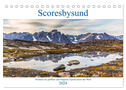 Scoresbysund - Sommer im größten und längsten Fjordsystem der Welt (Tischkalender 2024 DIN A5 quer), CALVENDO Monatskalender