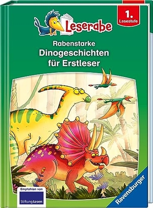 Klein, Martin / Leopé. Leserabe - Sonderausgaben - Rabenstarke Dinogeschichten für Erstleser. Ravensburger Verlag, 2023.