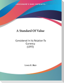 A Standard Of Value