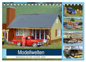 Modellwelten, Modellautos der 50er und 60er Jahre (Tischkalender 2025 DIN A5 quer), CALVENDO Monatskalender