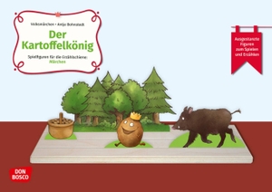 Der Kartoffelkönig. Erzählschienen-Figurenset - Ausgestanzte Spielfiguren und Skript. Sprachförderung in Kindergarten und Grundschule. Gemeinsam Märchen erzählen und Empathie lernen. Don Bosco Medien GmbH, 2026.