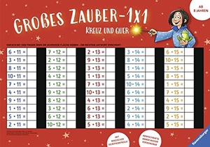 Zaubertafel: Großes Zauber-1x1: Kreuz und quer. Ravensburger Verlag, 2018.