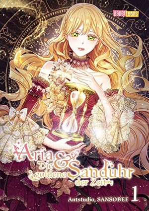 Sansobee / Antstudio. Aria & Die goldene Sanduhr der Zeit 01. papertoons GmbH, 2023.