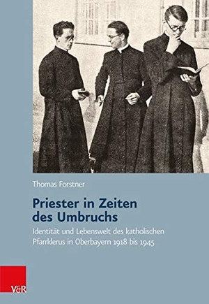 Forstner, Thomas. Priester in Zeiten des Umbruchs - Identität und Lebenswelt des katholischen Pfarrklerus in Oberbayern 1918 bis 1945. Vandenhoeck + Ruprecht, 2013.