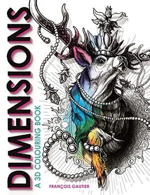 Gautier, Francois. Dimensions - A 3D Colouring Book. Michael O'Mara Books Ltd, 2022.