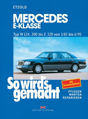 Etzold, Hans-Rüdiger. So wird's gemacht. Mercedes E-Klasse Typ W 124, 200 bis E320 von 1/85 bis 6/95 - Limousine 1985-1995, T-Modell 1985-1996, Coupe 1987-1996. Delius Klasing Vlg GmbH, 1996.