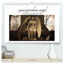 your guardian angel - Dein Schutzengel für jeden Tag (hochwertiger Premium Wandkalender 2025 DIN A2 quer), Kunstdruck in Hochglanz