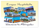 Europas Hauptstädte ¿ lebenswerte Metropolen (Wandkalender 2024 DIN A2 quer), CALVENDO Monatskalender