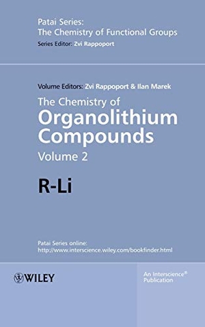 Rappoport / Marek. Chem of Organolithium Compound. John Wiley & Sons, 2006.