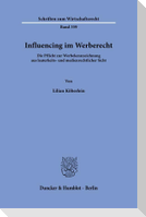 Influencing im Werberecht