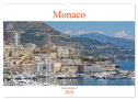 Monaco - Impressionen (Wandkalender 2024 DIN A2 quer), CALVENDO Monatskalender