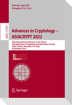 Advances in Cryptology ¿ ASIACRYPT 2022