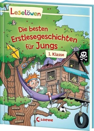 Leselöwen - Die besten Erstlesegeschichten für Jungs 1. Klasse - Sammelband zum ersten Selberlesen für Kinder ab 6 Jahre. Loewe Verlag GmbH, 2019.