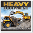Heavy Equipment - Baumaschinen - Schweres Gerät 2027 - 16-Monatskalender