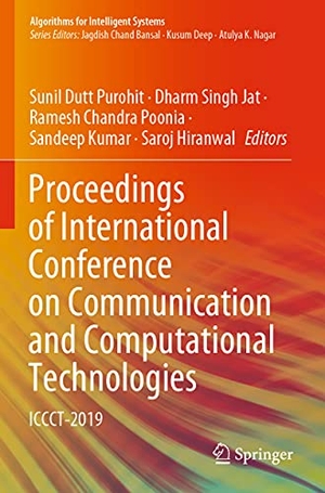 Purohit, Sunil Dutt / Dharm Singh Jat et al (Hrsg.). Proceedings of International Conference on Communication and Computational Technologies - ICCCT-2019. Springer Nature Singapore, 2021.